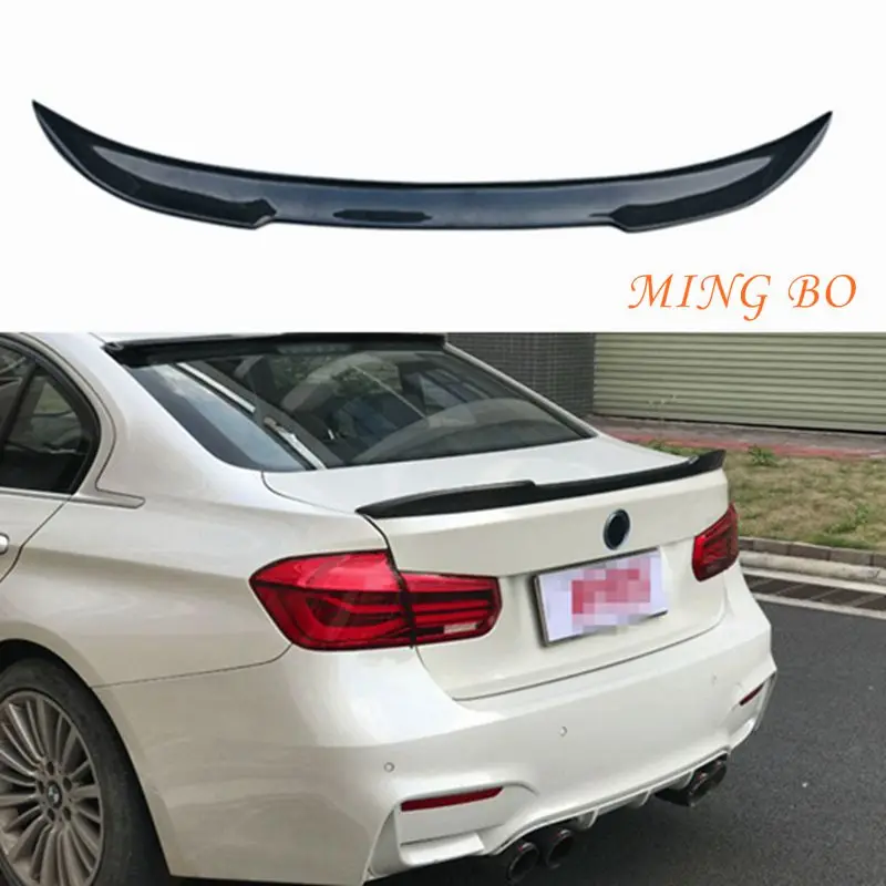 

FOR BMW 3 Series F30 F35&M3 F80 Sedan PSM/CS/M4/M3/P/PRO/V Style Carbon fiber Rear Spoiler Trunk wing 2011-2019