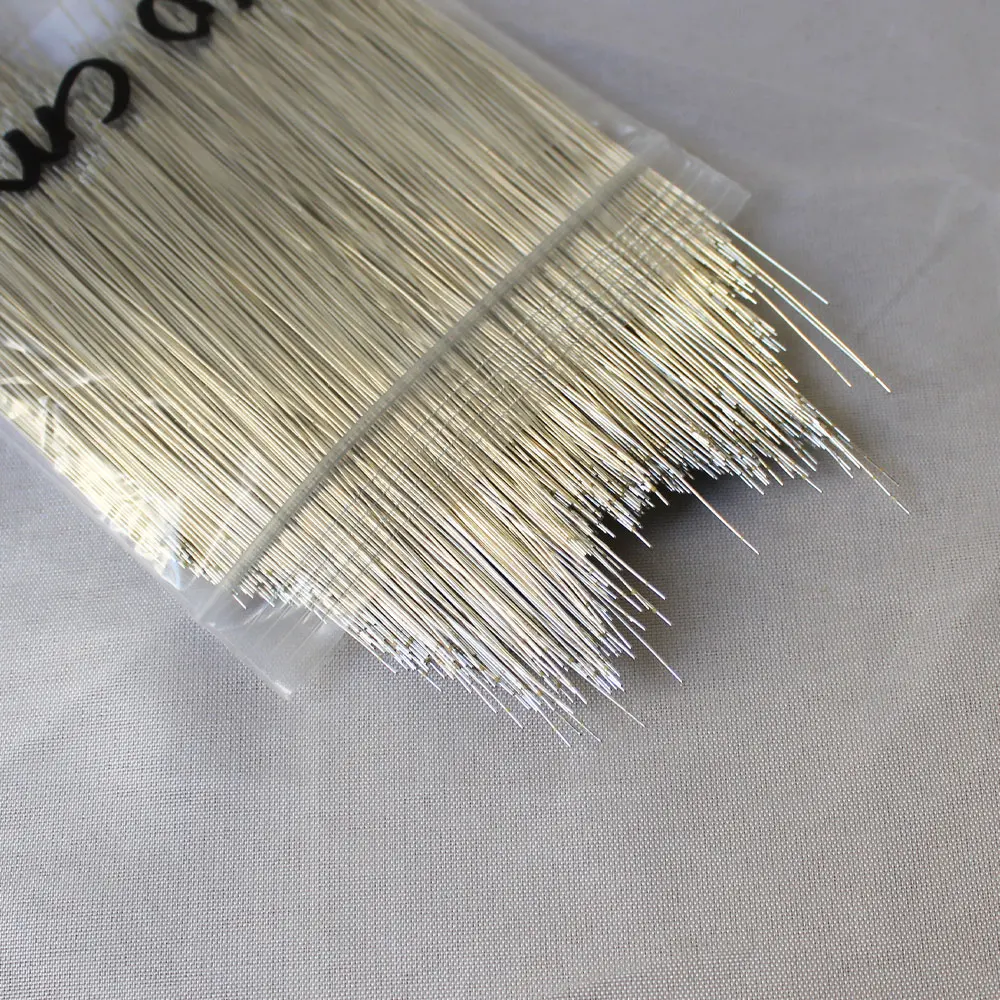 2000PCS LED Neon Light Welding Wire Enameled Wire Silver Color Middle Connector For 5V 12V 24V Neon Lamp Soldering Accessories