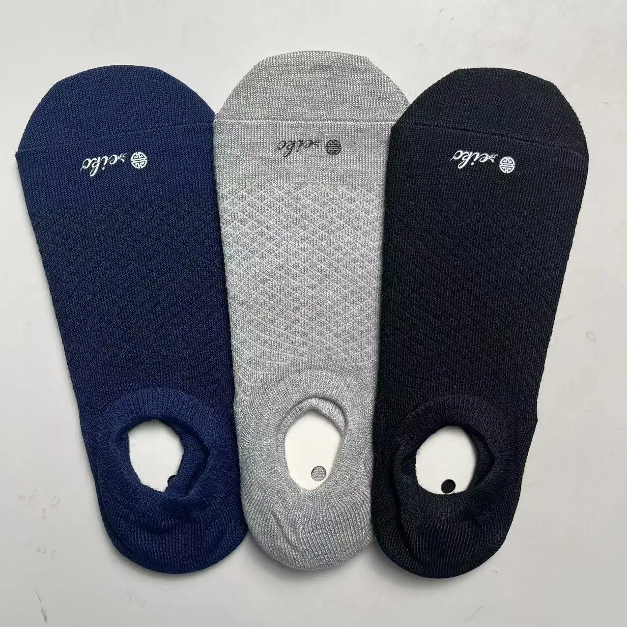 Jutecell ®   calzino invisibile senza spettacolo Materiale ecologico funzione antibatterica traspirante morbido confortevole antiscivolo