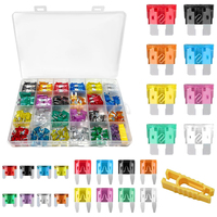 272PCS Fuses Assortment Kit, Blade Fuses Standard & Mini & Low Profile Mini (2A/ 5A/ 10A/ 15A/ 20A/ 25A/ 30A/ 35A), for Car RV
