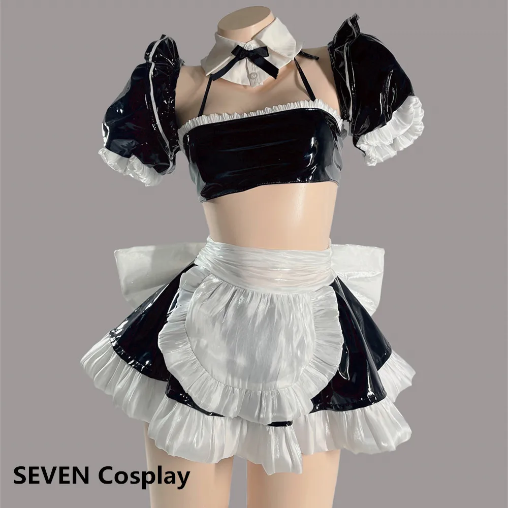 

SEVEN Cosplay Original Design Sexy Sister Leather Bunny Girl Cosplay Costume Woman Student Uniform Sexy Cosplay