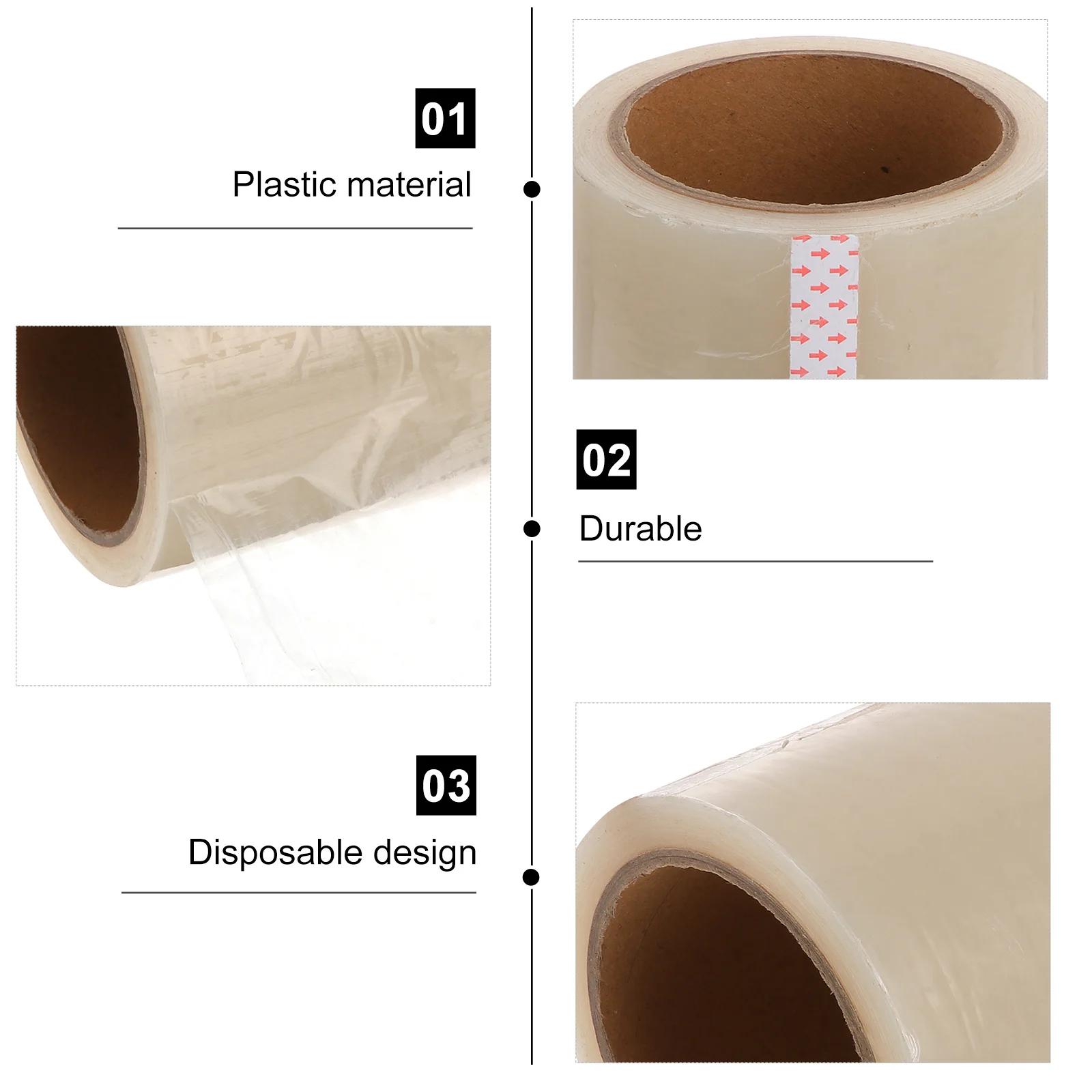 Shoe Covers Disposable Plastic Shoe Protectors Non-Slip Dust Proof For Home Factory Clean Room Machine Use