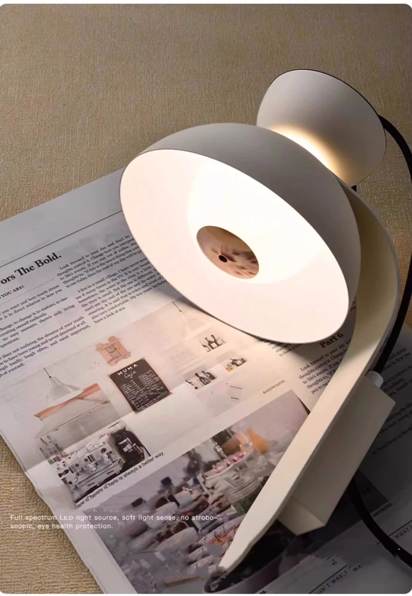 Nordic Bedside Hand Scan Sensor Wall Scones Minimalism Metal
