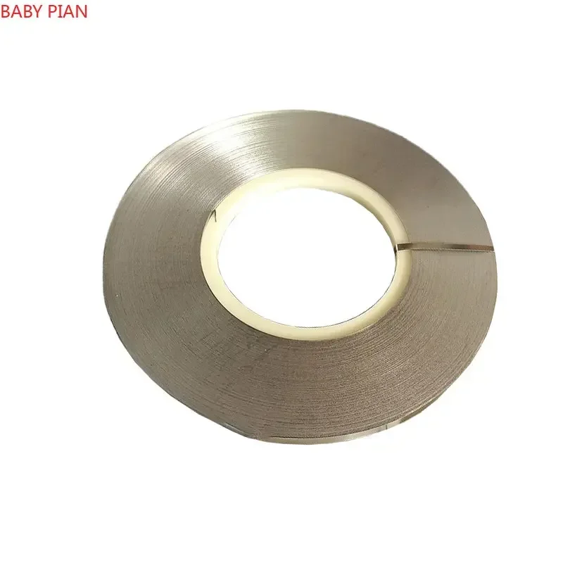 

1kg 0.1mm Thickness 8/10mm Spot Welding Nickel Plated Steel Belt Strip 18650/21700 Li-ion Battery Spot Welding Connection Piece