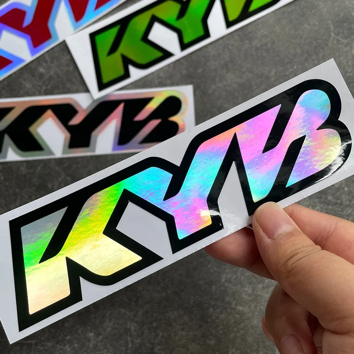 Racing Fork Sticker KYB Suspension Vinyl Decal Motorcycle Front Shock Accessories For MT-03 MT-07 MT-09 Tenere 700 R1 R3