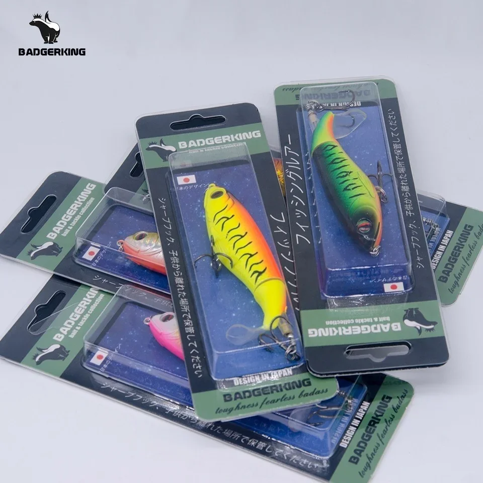 Fishing lure wobblers, artificial bait for bass fishing, water action, 10cm, 17g