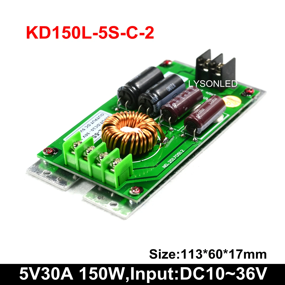 LED Display Power Supply 150W DC10~36V Input 150Watt Fuentes Support Taxi Front Back Advertising Message Signboard