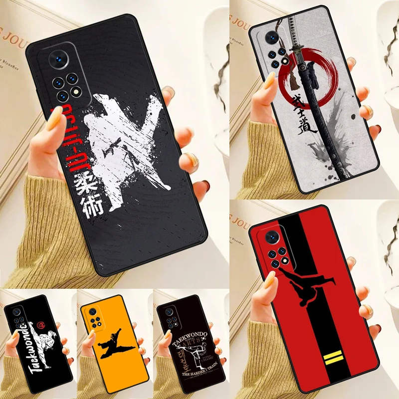 

Kungfu Taekwondo Case For Samsung Galaxy S24 Plus S23 S20 S21FE Lite S22 Ultra Note 20 S8 S9 S10 Phone Coque