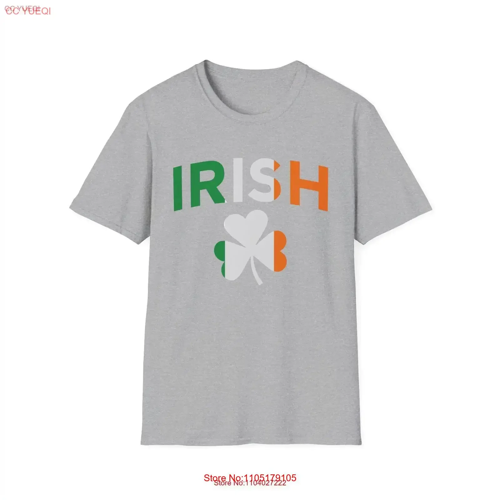 Irish Shamrock Softstyle T Shirt vintage Washed Stylish Stretched Casual designer clothes graphic Comfortable Breathable