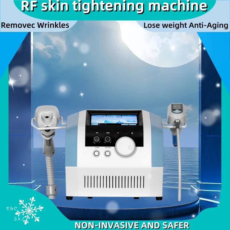 

Exili Ultra 360 Machine 2 lN 1 Fat ReductionSkinLifting Facial Protege Fat Knife Ultra 360BodyContouring Color: WHITE