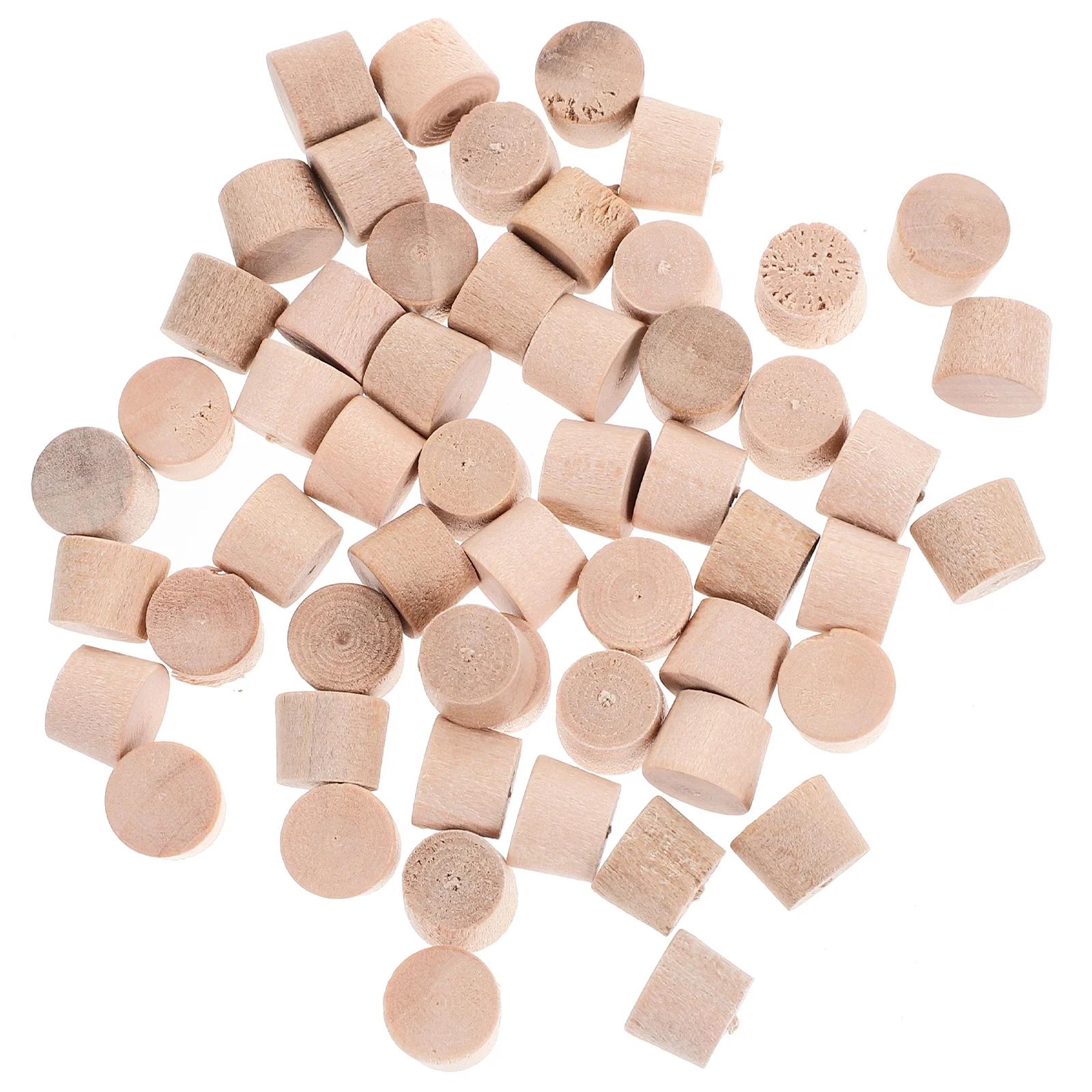 50 Pcs Wooden Plug 135*65mm Beehive Hole Bottle Particle Screw Cover Furniture Accessories Plugs Button Practical Small