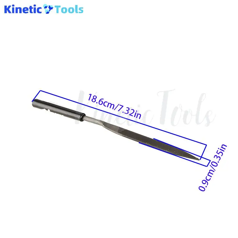 10 قطع من مجموعة الملفات الصغيرة المختلطة مقبض بلاستيكي تشكيل مثلث تلميع ملف فولاذي معدني ملف مسطح مجموعة أدوات يدوية #3