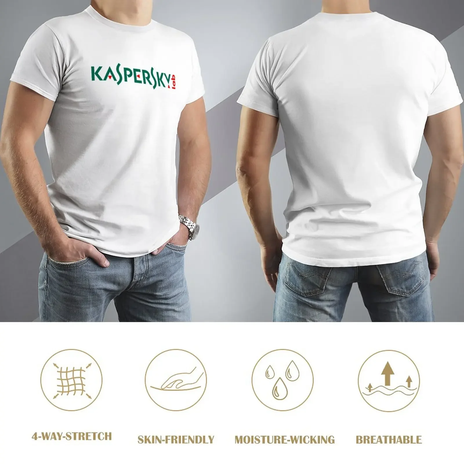 Kaspersky Lab t-shirt sport fan t-shirt new edition t shirt uomo t-shirt