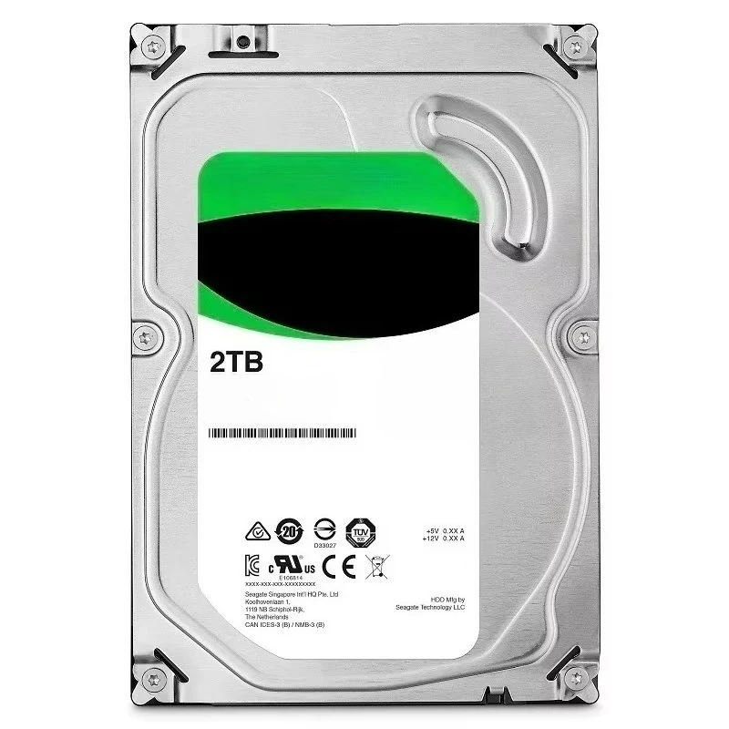 2TB 3.5'' SATA 6Gb/s 7200RPM 256MB Cache Desktop HDD – FOR ST2000DM008 Surveillance CCTV DVR Hard Drive