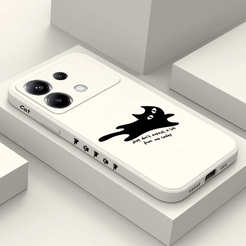 

Throwing Cat Phone Case For Xiaomi Poco F7 X7 X6 F6 M6 M5 M5S F5 X5 F4 X4 M4 F3 M3 X3 Pro 4G 5G GT Silicone Cover