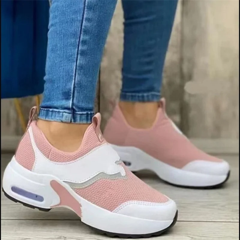2023 New  Women Shoes Slip on Sneakers for Women Comfortable Woman Sneakers Plus Size Flats Feminino Ladies Vulcanize Shoes