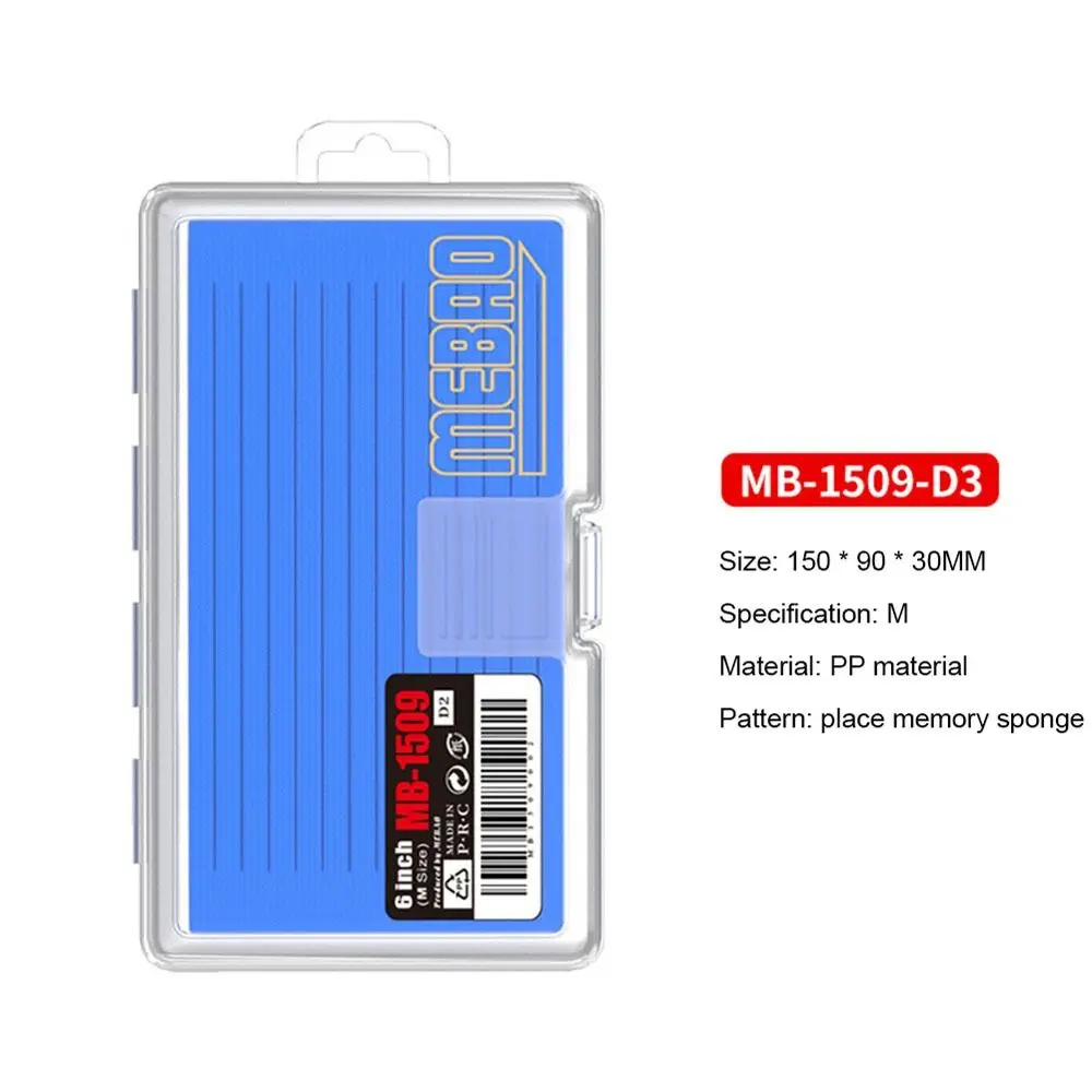 

Fishing Accessories Portable Bait Accessories Fishing Tool EVA Fly Box Hook Case Fishing Box Lure Box Bait Case Storage Case