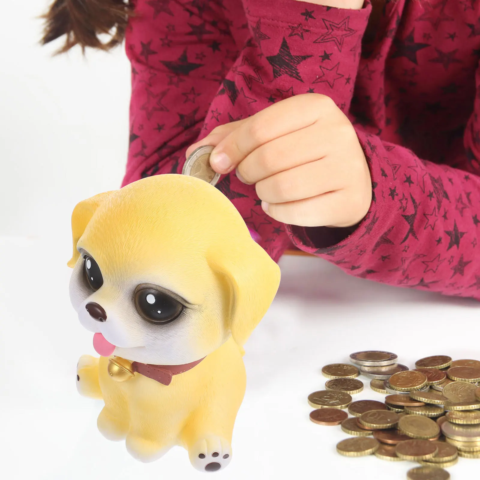 1 st Hond Spaarpot Leuke Kinderen Spaarpot Munt Opslag Pot Voor Kinderen Geld Houder Decoratieve Doggy Bank Nieuwigheid Kleine Geld pot