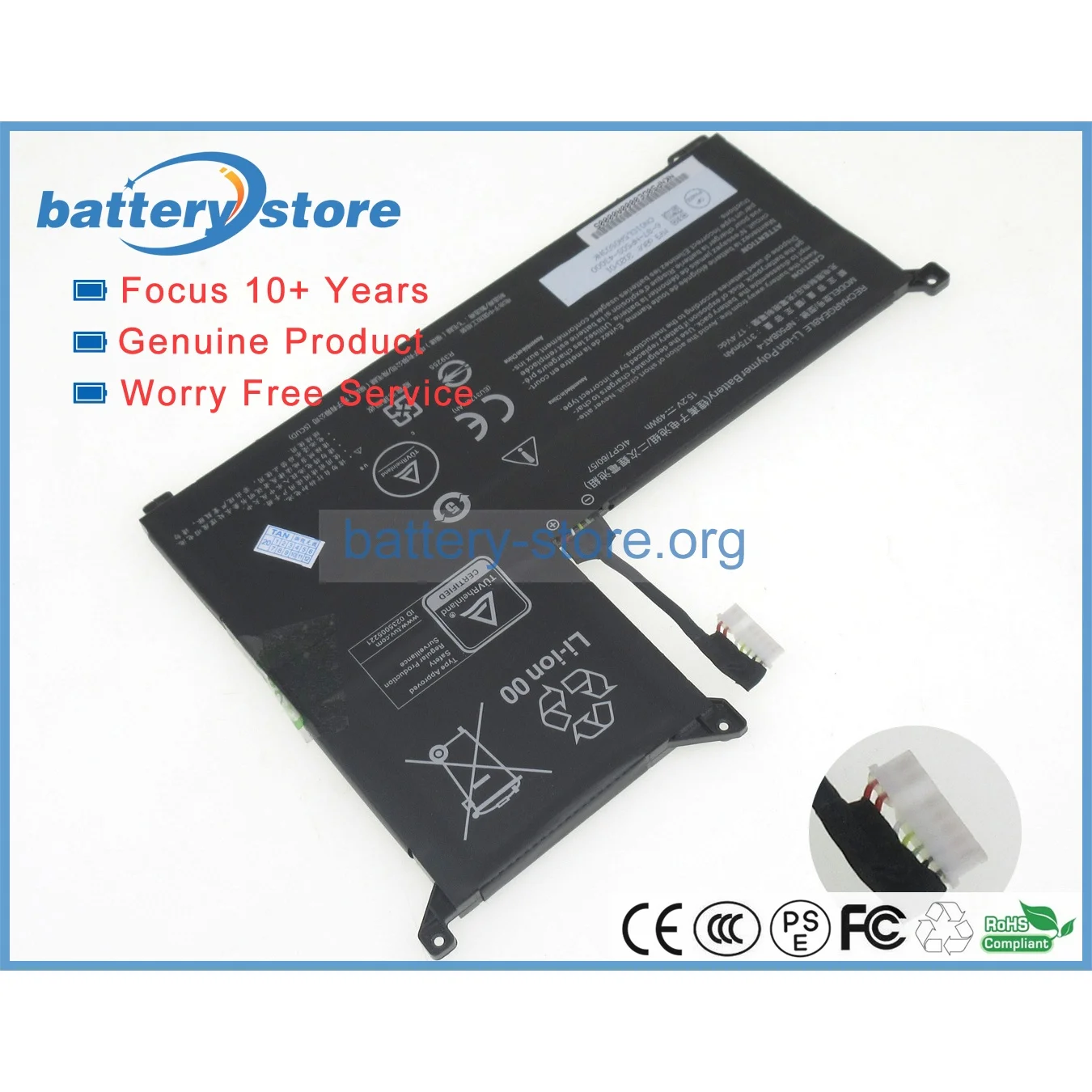 Genuine new laptop batteries for NP50BAT-4,XMG Focus 15,Machenike F117 F117-7PLUS,15.2V,4 cell