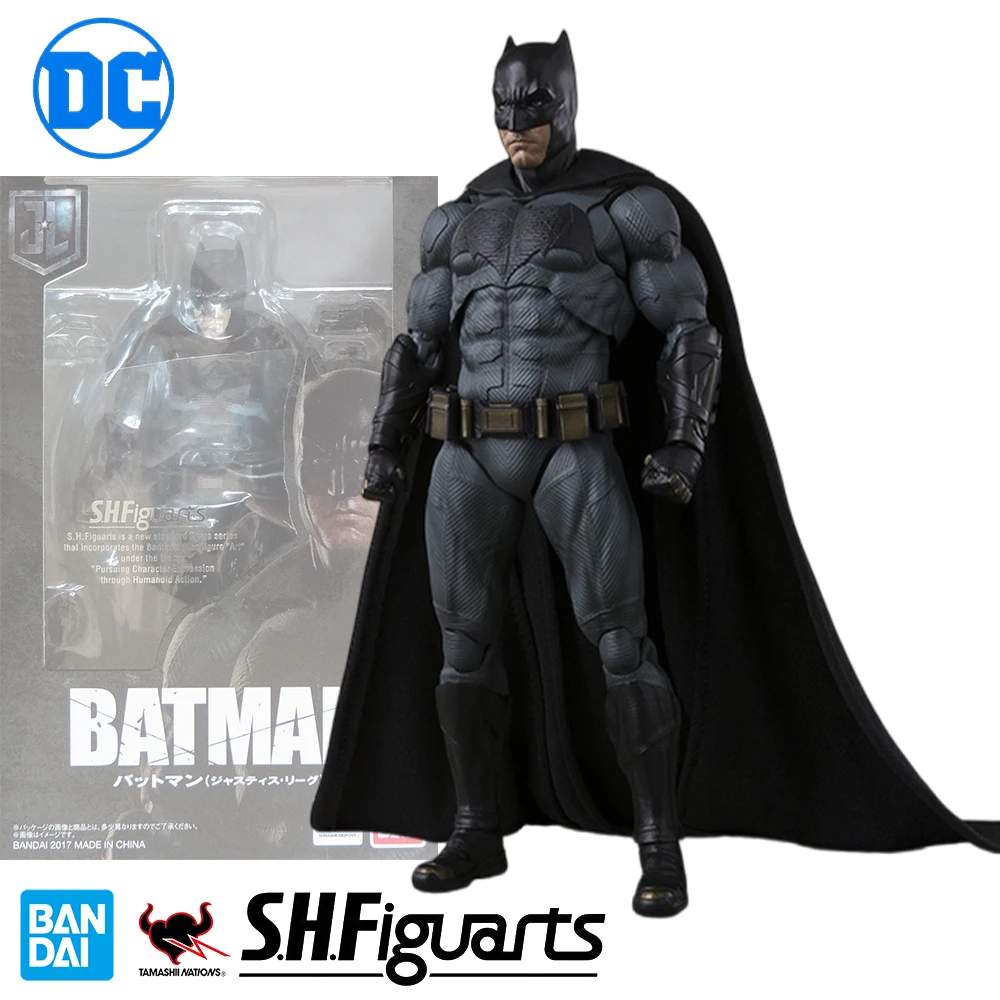 

Bandai Genuine DC Batman S.H.Figuarts Justice League Bruce Wayne Anime Action Figure Toys Collection Model Decorative Toy Gifts