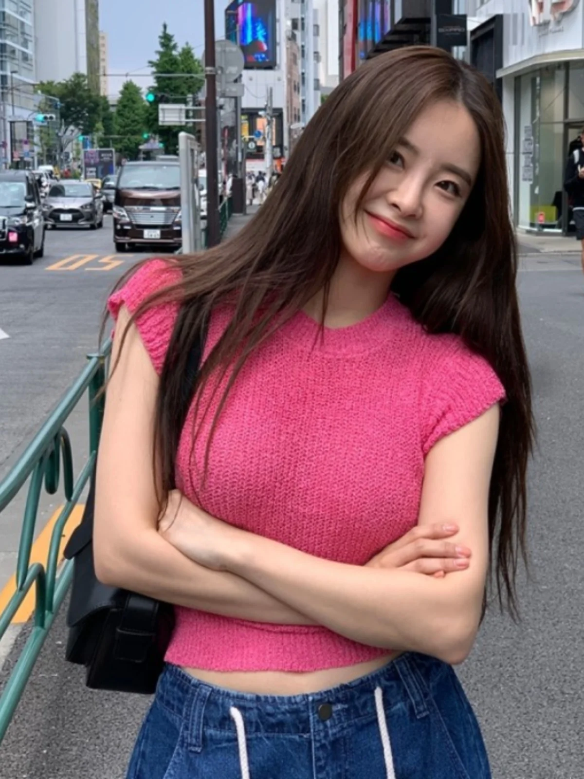 

Faionable ort Sve Knit irt Breathable Slim Fit Light Pink T-irt Comfortable Korean Sle Commute Sle Polyester B...