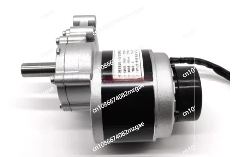 250W 24V 75RPM, 120RPM, 160RPM, DC Gear Motor, Electromagnetic Brake, Hand Brake, Wheelchair, Electric Car, Barbecue Equipment