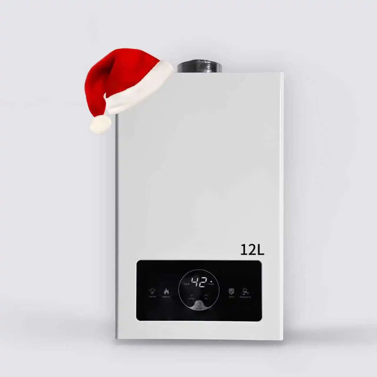 Temperature Maintaining Touch Screen Display Constant Temperature 12 Liter Gas Water Heater