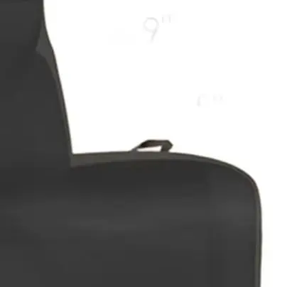 

Black Waterproof 600D Oxford Chair Cover With Side Zipper Heavy Duty Outdoor Furniture Protection For Patio Garden