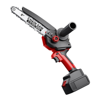 Mini Chainsaw  RLSOO Upgraded 6 Inch 24V Battery Powered Mini Chainsaw Cordless Portable Electric Chainsaw with 2 Batteries