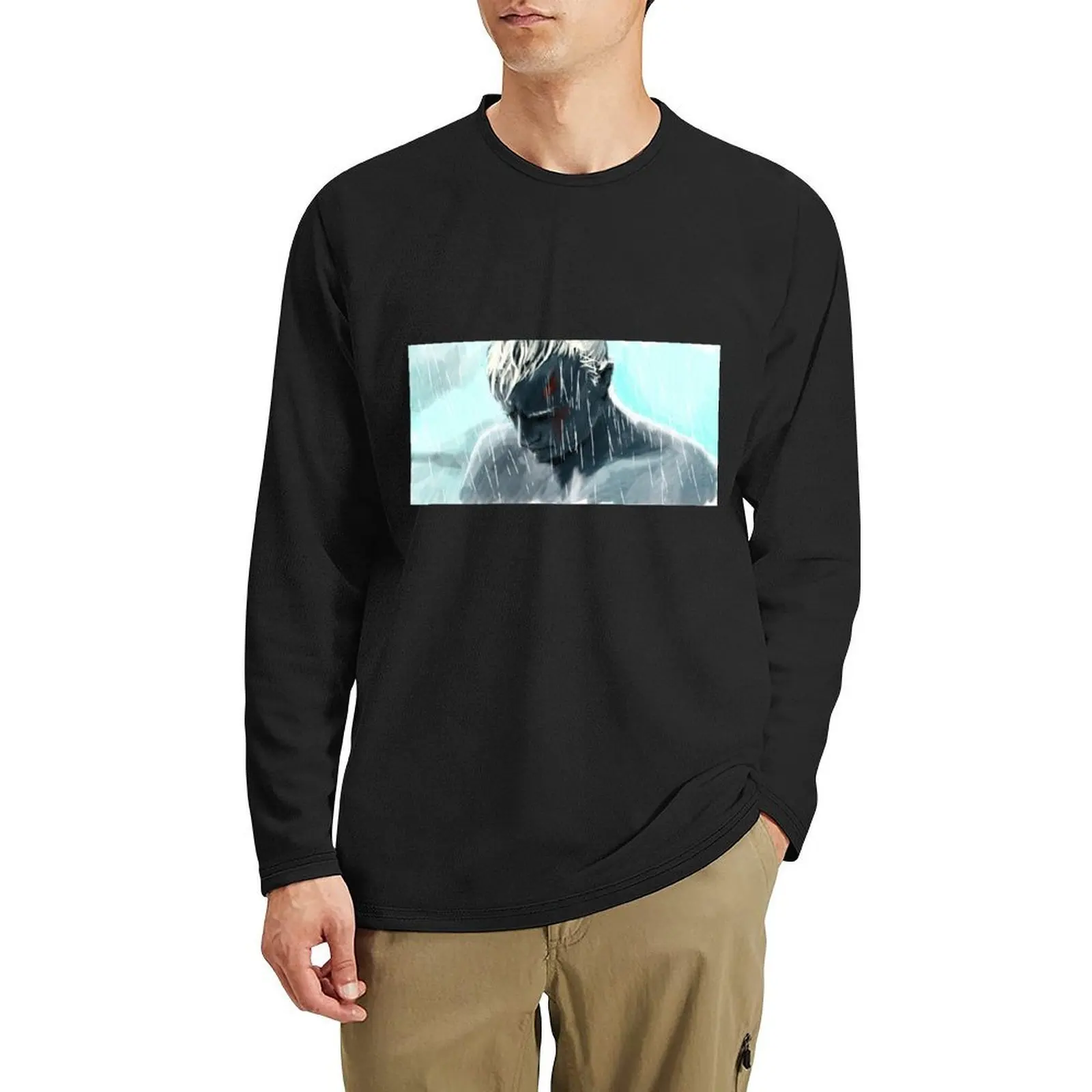 

Бегущий по лезвию, длинная футболка Roy, футболки на заказ, футболки-тяжеловесы, простая футболка, кавайная одежда, большие и высокие футболки для мужчин