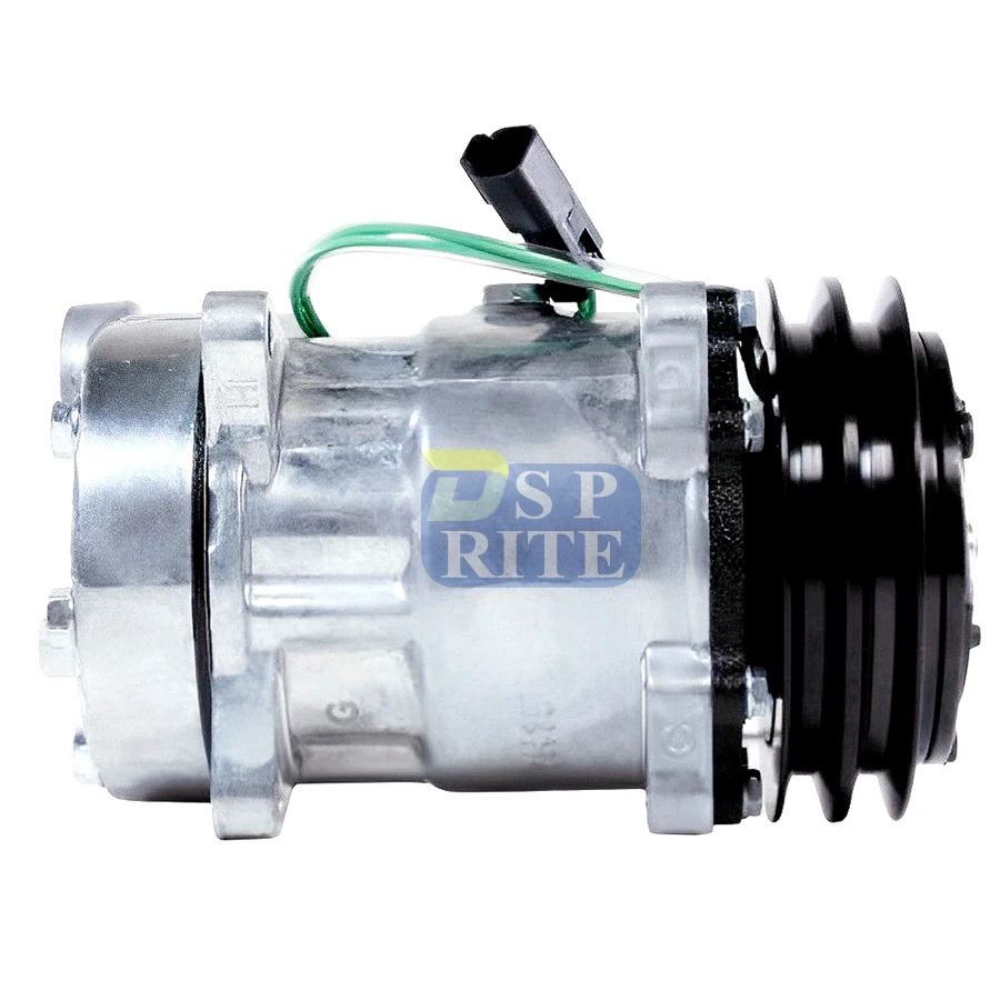 7H15 AC Compressor for Volvo Wheel Loader Excavator VOE11412632 14518640 15082742 11104419 11412632 14506862 9011412632 14649606