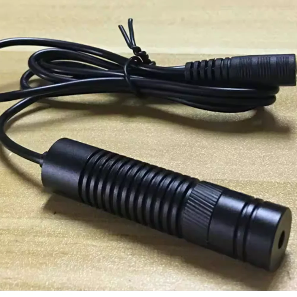 Adjustable focus 490nm 488nm 55mW Dot/line/Cross sky blue laser module 16x68mm