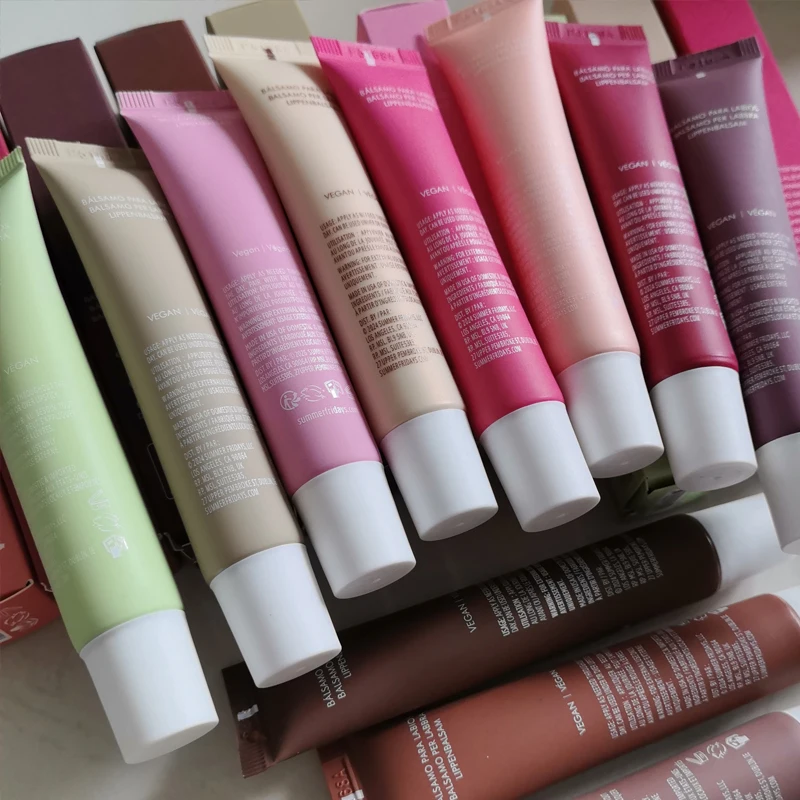 Hot Summer Limited Lip Balm Moisturizer Transparent Lipstick Cherry Birthday Cake Vanilla Mirror Lip Gloss Fridays Beauty Makeup