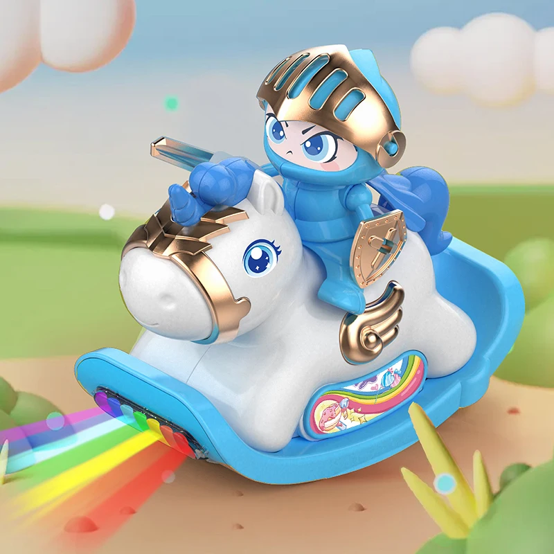 Voitures télécommandées 2.4G, jouets pour enfants, voiture cheval électrique avec lumières, jeu interactif Parent-enfant, remorque RC, voiture, cadeaux de noël