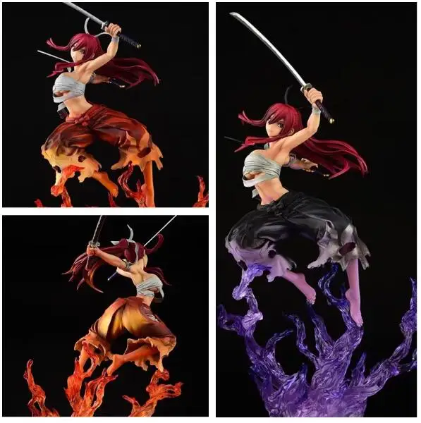 

No box 43.5CM Japanese original anime figure Erza Scarlet action figure collectible model toys for boys