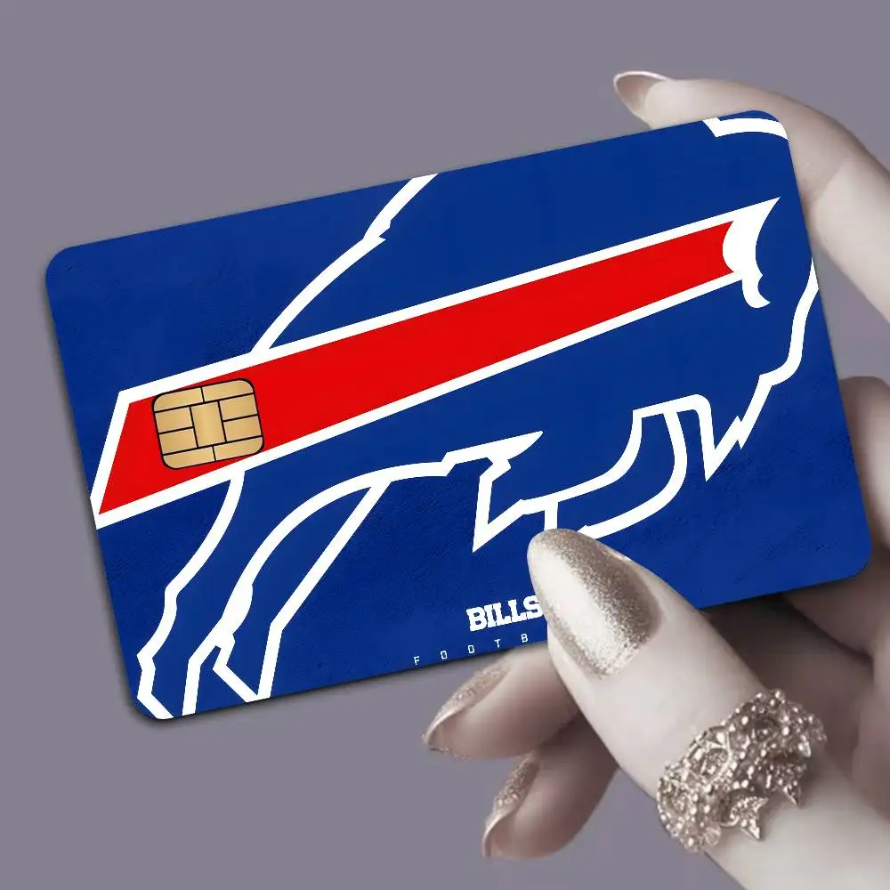Cooler B-BuffaloS-B-BillS Anime Frontcover-Folienaufkleber für Kredit- und Debitkarten mit Kleinem und Großem Chip – Detail 6