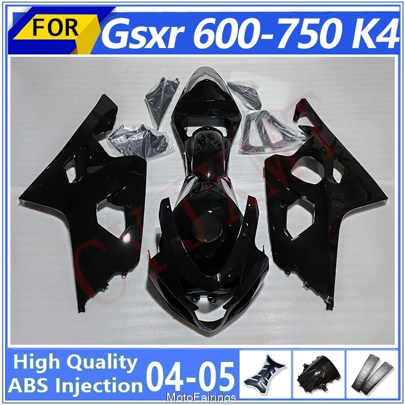 Motorcycles Fairing for Suzuki GSXR 600-750 K4 2004 2005 ABS Plastic Fairings Kits GSXR600 GSXR750 GSX750R 04 05 Body Cover