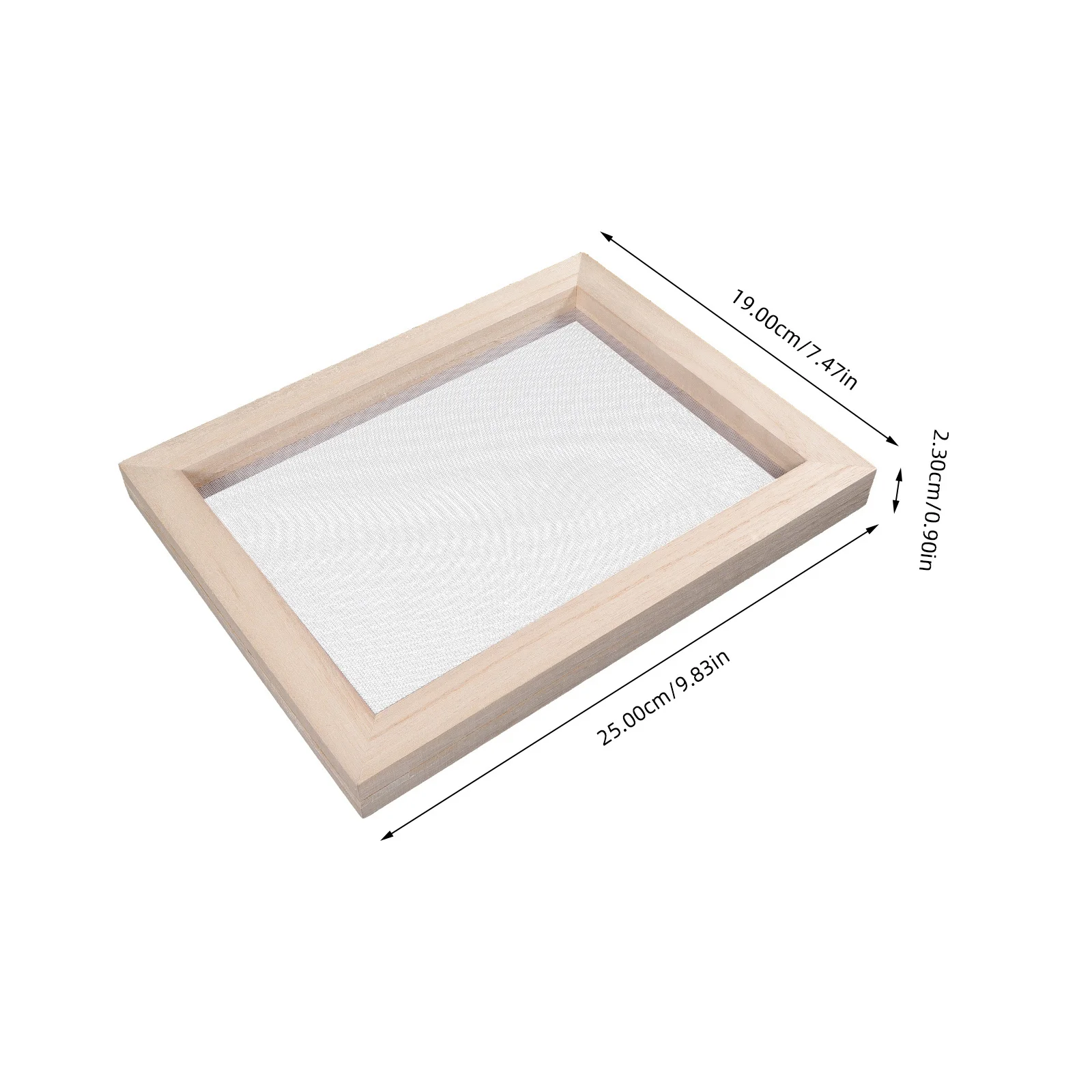 Diy Children Craft Making Kit Wooden Frame Screen For Handmade Paper Recycling Project Kids Craft Activity, Paper Making