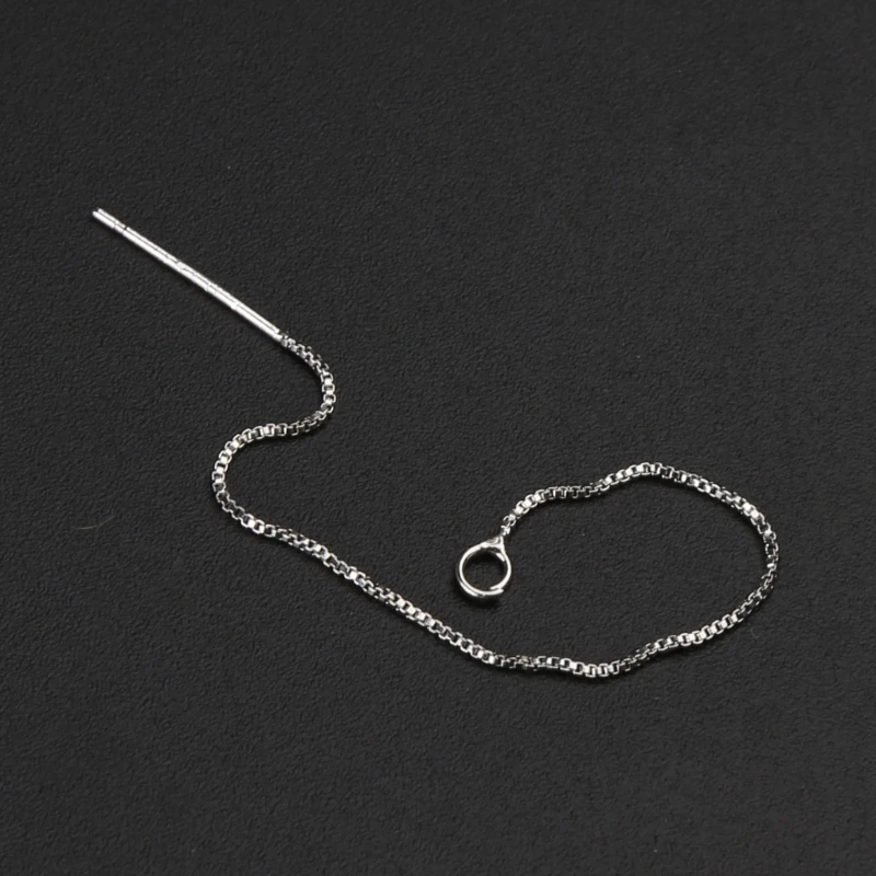 11cm Ear Threads Dangling Threaded Earring Ear Threads with Loop Drop Earring Threader for Jewelry Earring Making Dropship