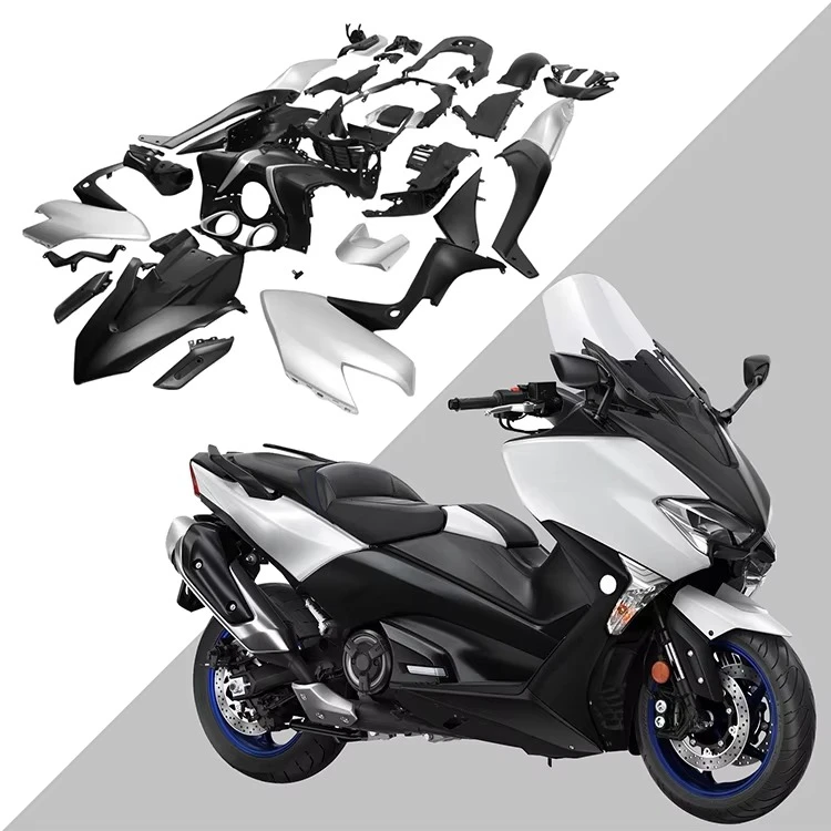 Full Injection Bodywork Fairing Set Fit For Yamaha T-Max TMAX530 2017-2018 High Performance Painted Black ABS