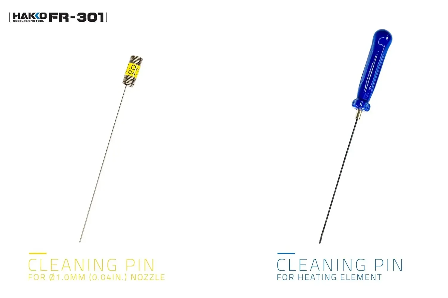 Hakko FR301-03/P Portable Desoldering Tool with Precise Temperature Control °F /°C