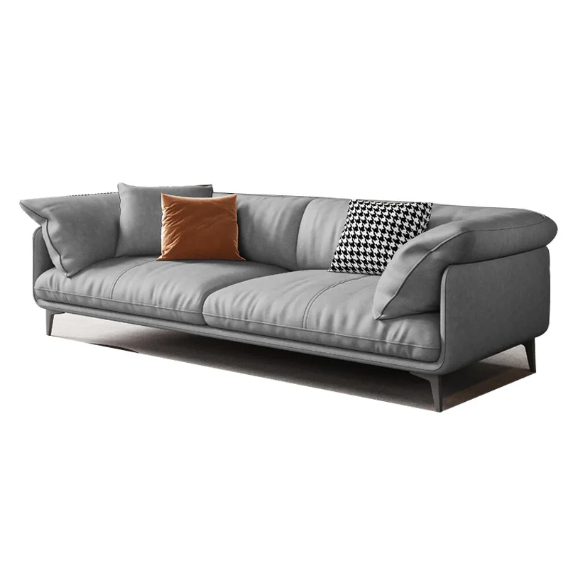 

Leave-in cat skin scratching technology fabric sofa, small apartment in the living room, simple