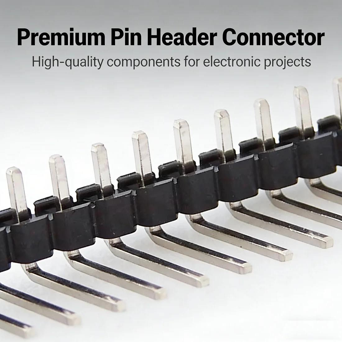 100PCS 2.54MM Pin Header Right Angle (90°)  30P 40P