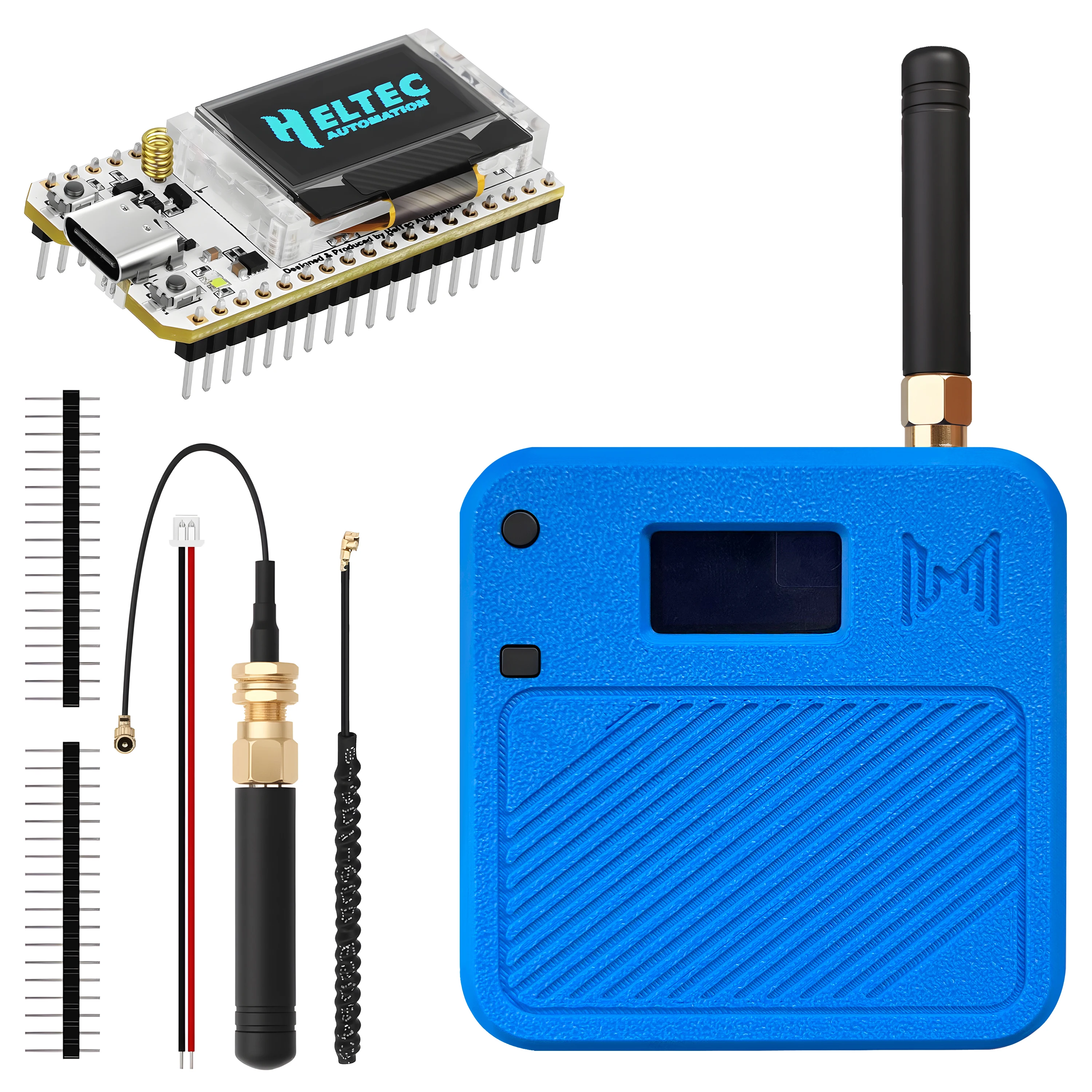 Meshtastic Heltec V3 ESP32 LoRa 32 Dev-Board Kit Case OLED USB C WiFi Bluetooth IoT SX1262 433MHz 868MHz #6
