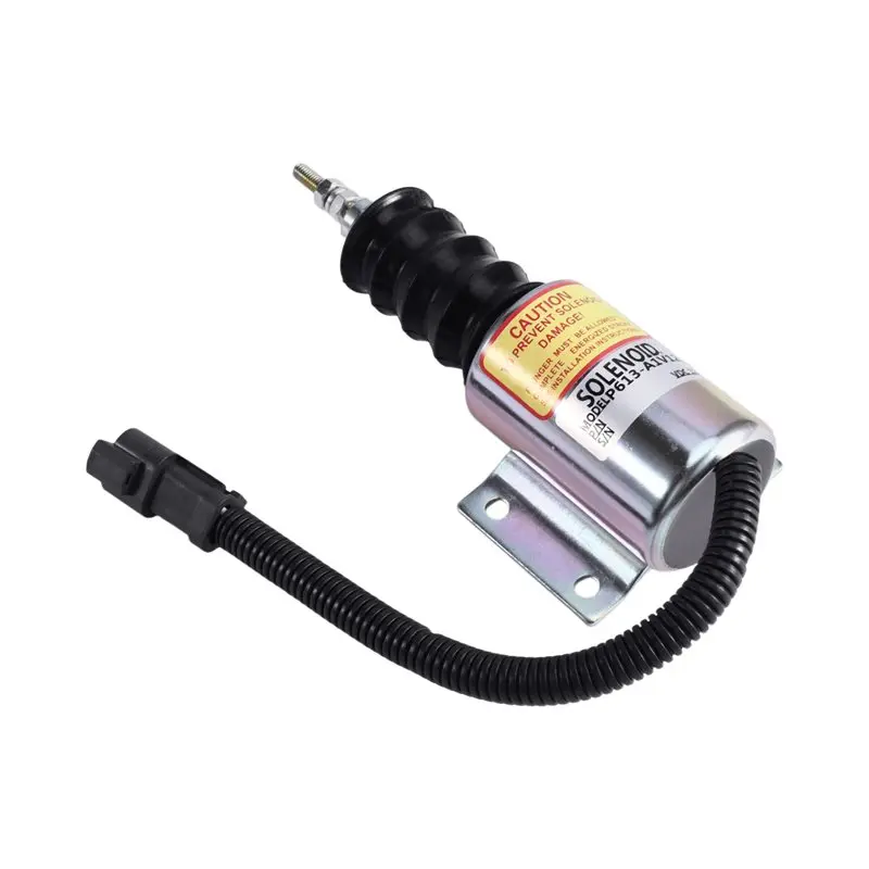 AT05-12V Pull Solenoid For Genie Boom Lifts Diesel Engine