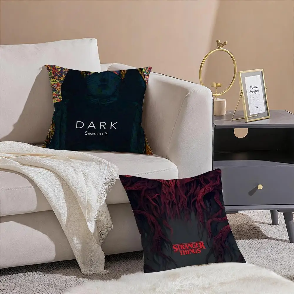 DD-ark Tone Series Cushion Cover Linen Pillowcase Cover Soft Decor for Sofa Home Room