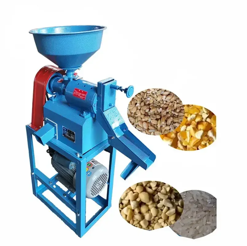 Strosen Rice Milling and Polishing Machine Mini Small Paddy Rice Husker  Rice Huller Hulling  peeling machine good price