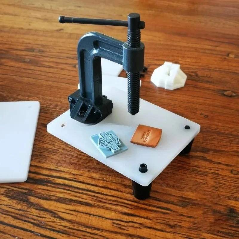 Portable  Leather Craft Cold Press Stamp Embossing Cutting Die/Stamping/Molding/Moulding Machine DIY Embosser Tools