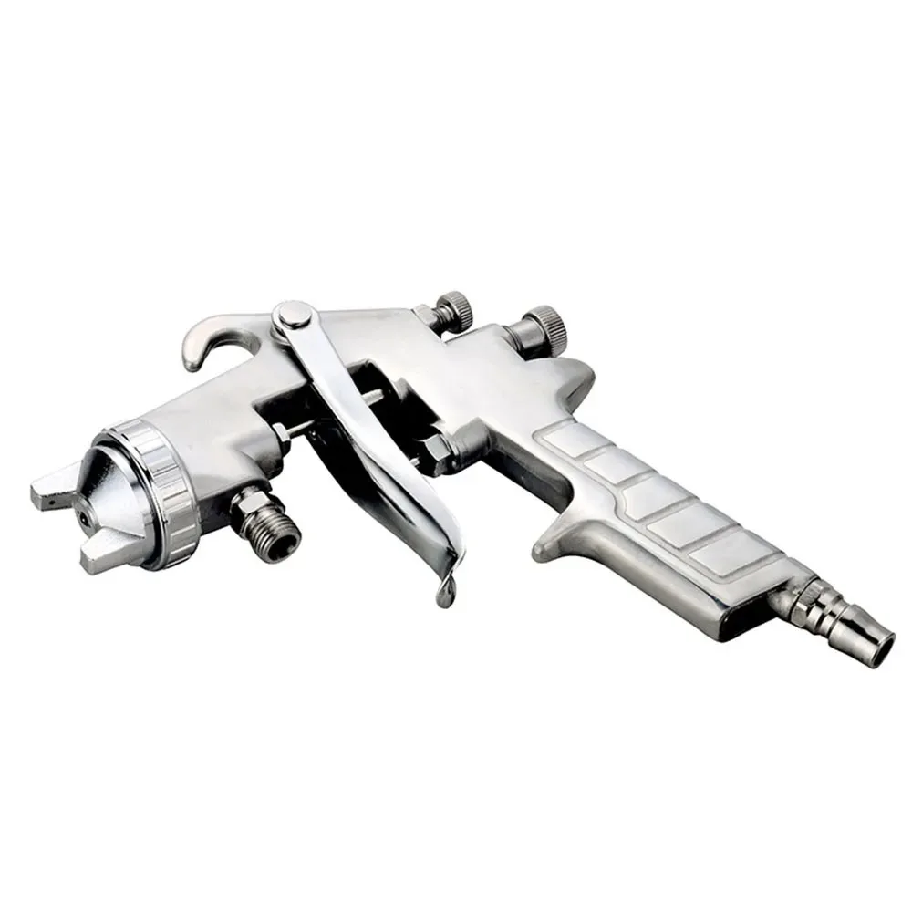 Imagem -02 - Pulverizador Pneumático Prata Anti-ferrugem Pintura Pulverizador Hvlp Spray Máquina de Pintura com mm Bico Lidar com Ferramenta de Pulverizador Alta Qualidade Pq2