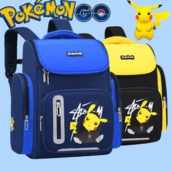 Pokemon tornister studencki Pikachu noc odblaskowy plecak dziecięcy kosmiczny tornister oddychający tornister nowy prezent Semester